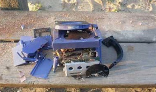 gamecube smashed